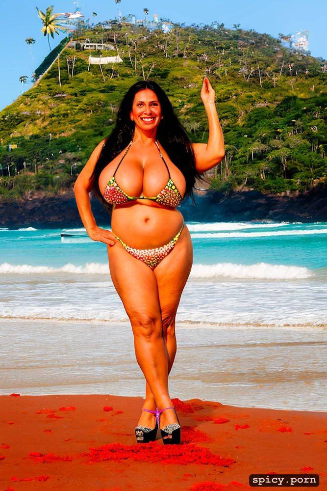 giant hanging tits, intricate beautiful costume, full body view - #main