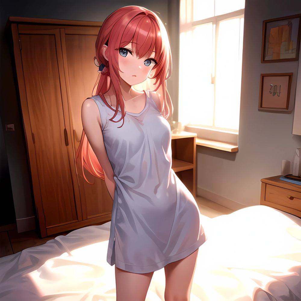 Daki Standing Facing The Viewer Arms Behind Back, 3340612981 - AIHentai - #main