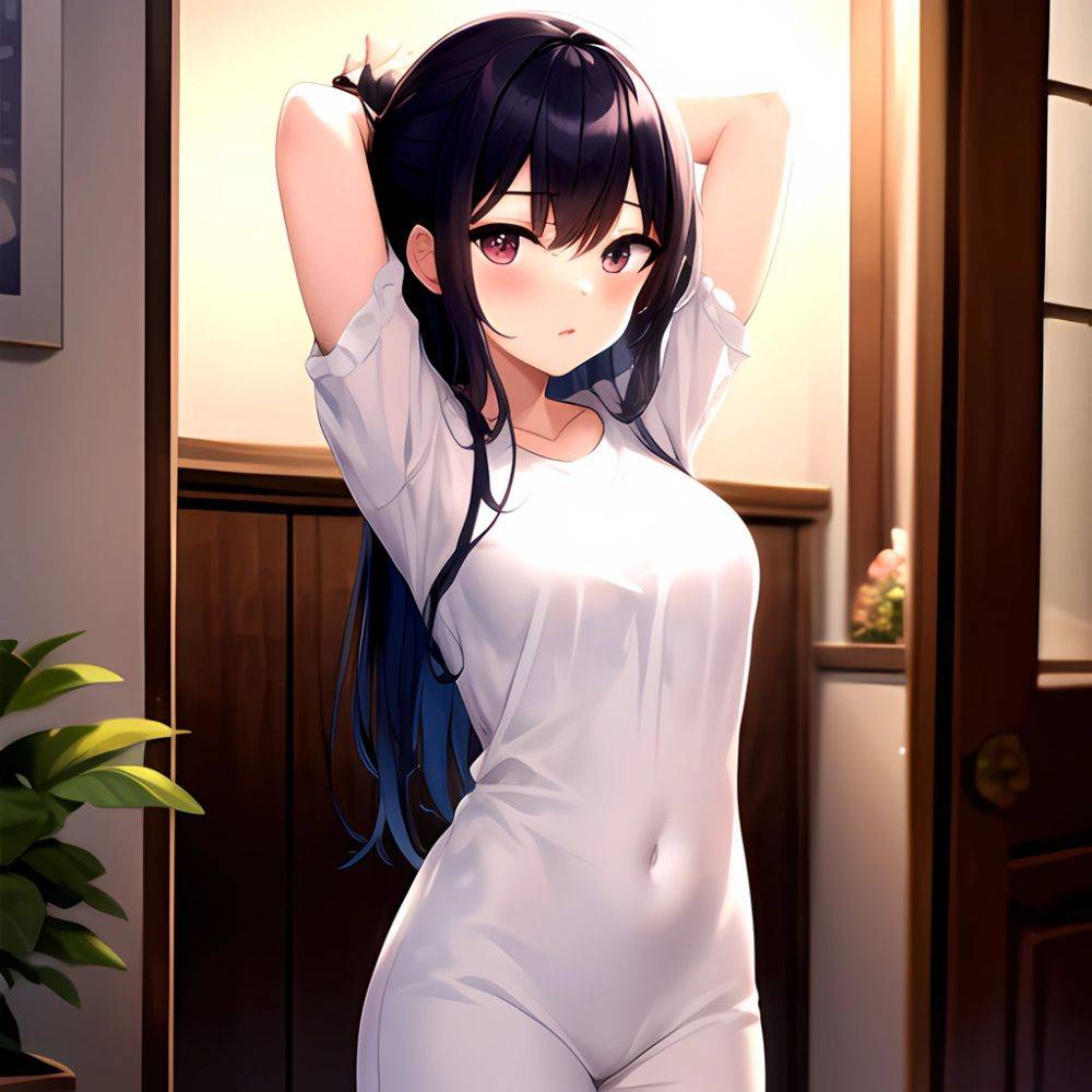 Daki Standing Facing The Viewer Arms Behind Back, 3137445333 - AIHentai - #main
