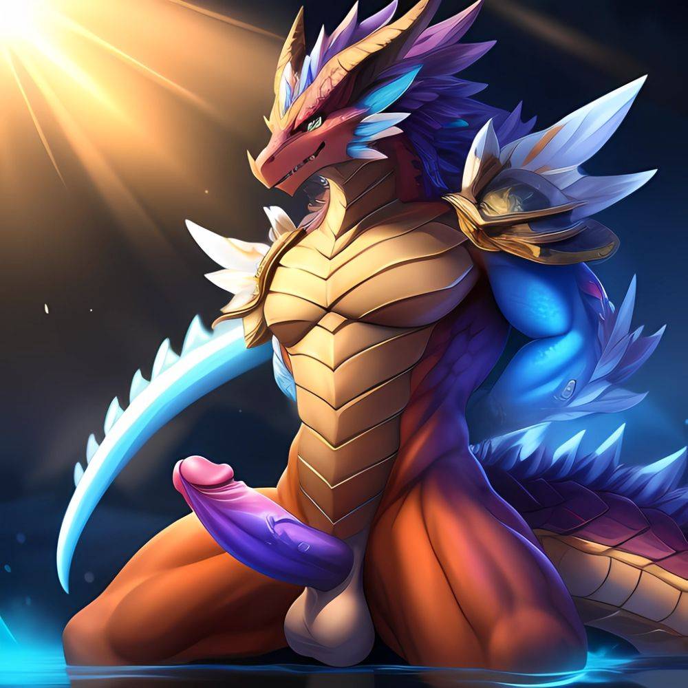 Furry Perfect Anatomy Anatomically Correct Bright Eyes Male Solo Focus Celestial Being Dragon Scales Crystal 0 6 Mineral Fauna 0, 3885657714 - AIHentai - #main