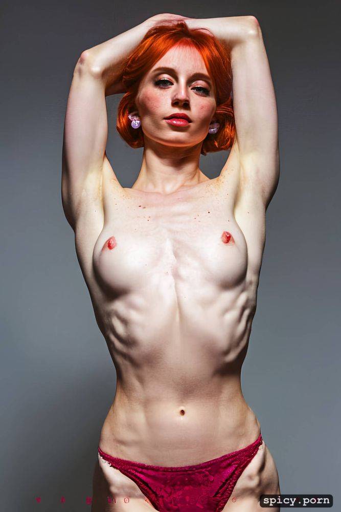 skinny tummy, ultra realistic, pale skinned, very small tits - #main