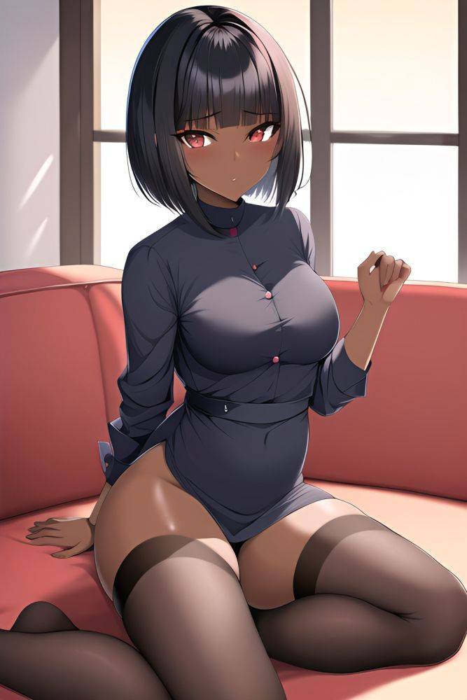 Anime Busty Small Tits 40s Age Orgasm Face Black Hair Bobcut Hair Style Dark Skin Warm Anime Couch Front View Yoga Nurse 3664075687873988060 - AI Hentai - #main