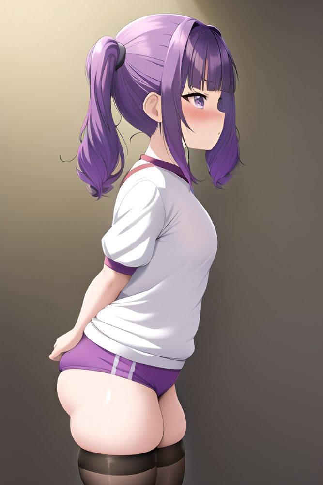 Anime Chubby Small Tits 60s Age Serious Face Purple Hair Pigtails Hair Style Light Skin Skin Detail (beta) Gym Side View Cumshot Stockings 3664095015582077964 - AI Hentai - #main