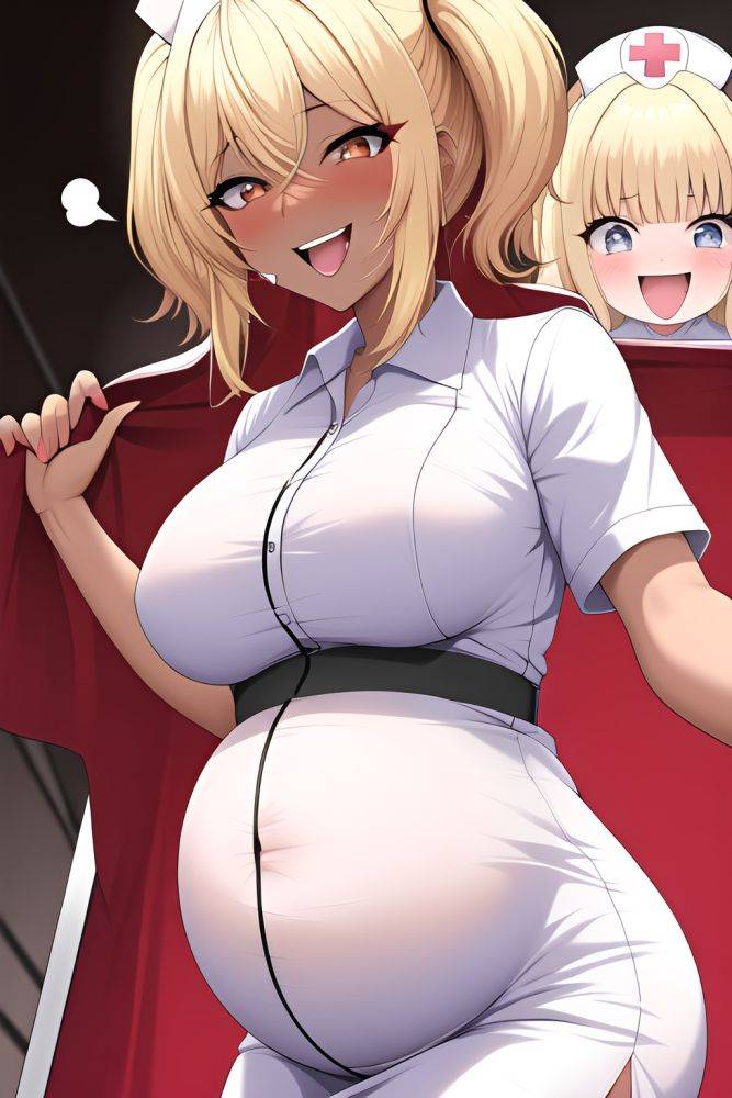Anime Pregnant Small Tits 50s Age Laughing Face Blonde Bangs Hair Style Dark Skin Comic Stage Close Up View Cumshot Nurse 3664419714742354087 - AI Hentai - #main