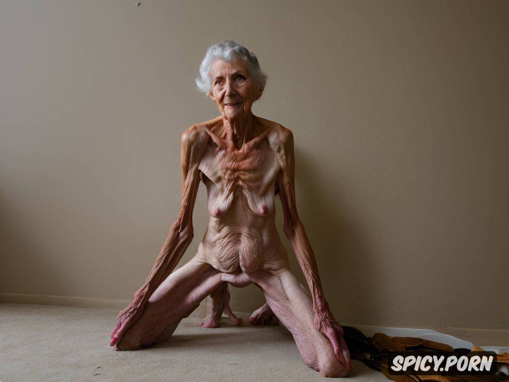 very old granny, pale, ninety year old, point of view, bony - #main