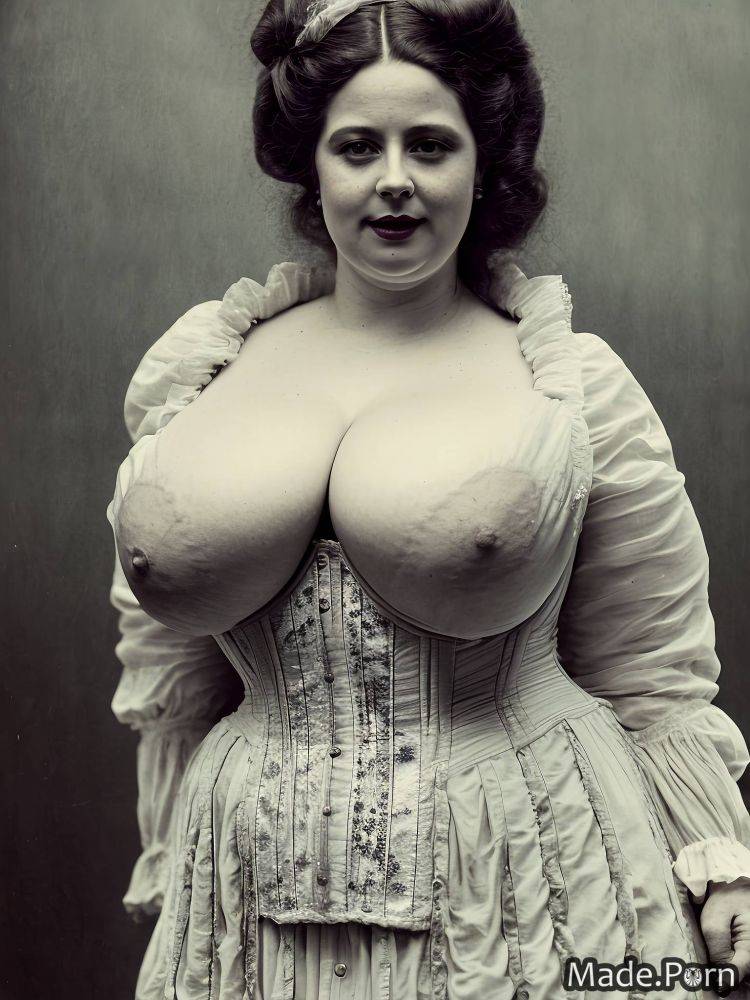 Gigantic boobs saggy tits victorian ssbbw woman 50 hairy AI porn - #main