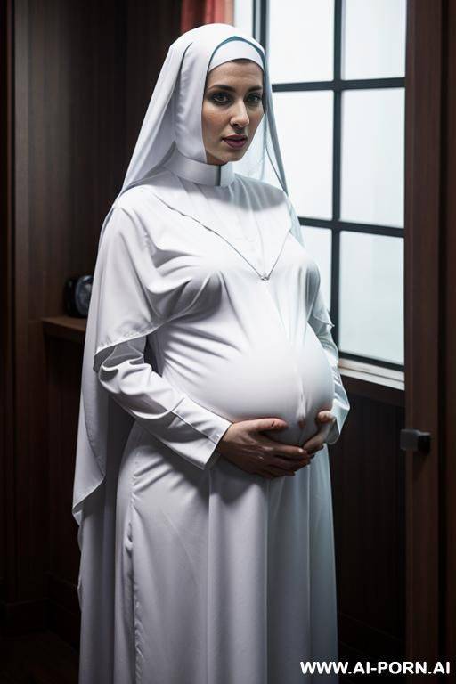 nun, pregnant, ghost - #main