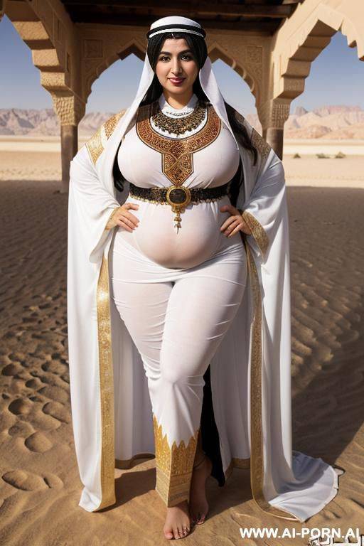 female, white, obese, beautiful bbw, beautiful face, seductive face, big ass, big breasts, thick thighs, long thich legs, bare feet, fully naked, shaved pussy, oiled body, wet body, sexy arabic woman outfit - #main