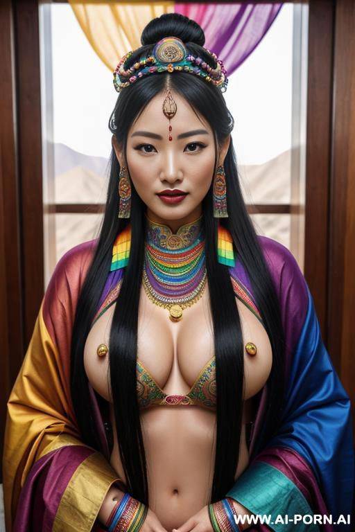 rainbow​ woman​ tibet goddess​ - #main