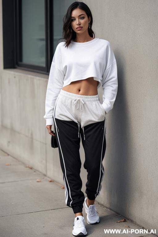 torn jogger pant - #main