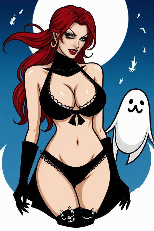 funny ghost pirate, cartoon, - #main