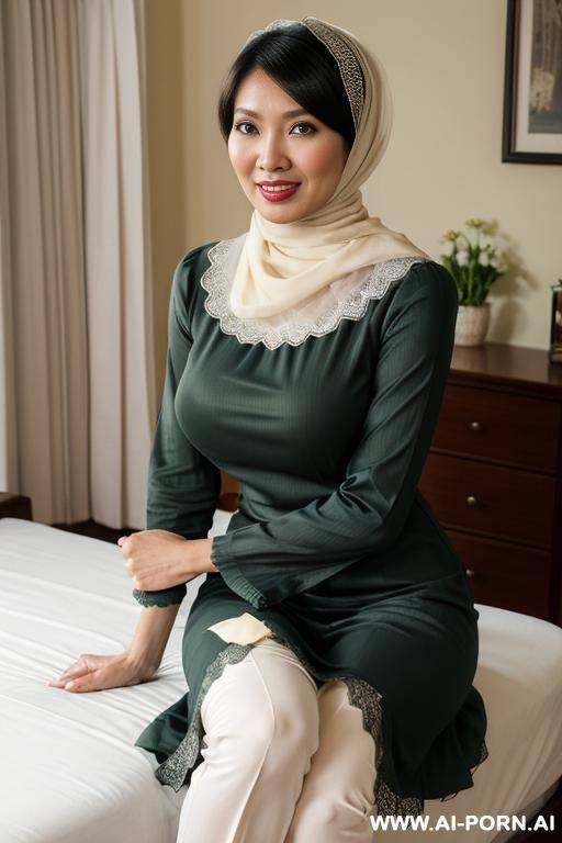wearing hijab, see through - #main