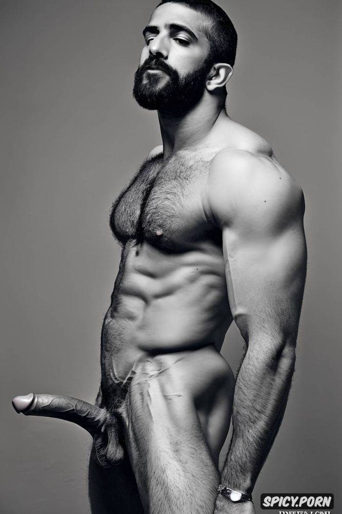 detail, enhanced symmetrical muscled body, graceful no clothes - #main