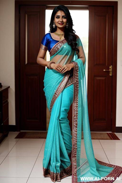 indian woman in a saree - #main