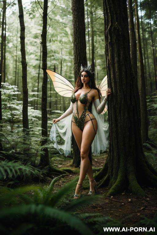 fairy woman, forest - #main
