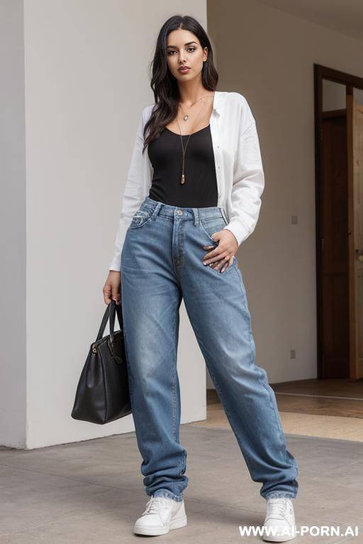 big thighs in baggy jeans - #main
