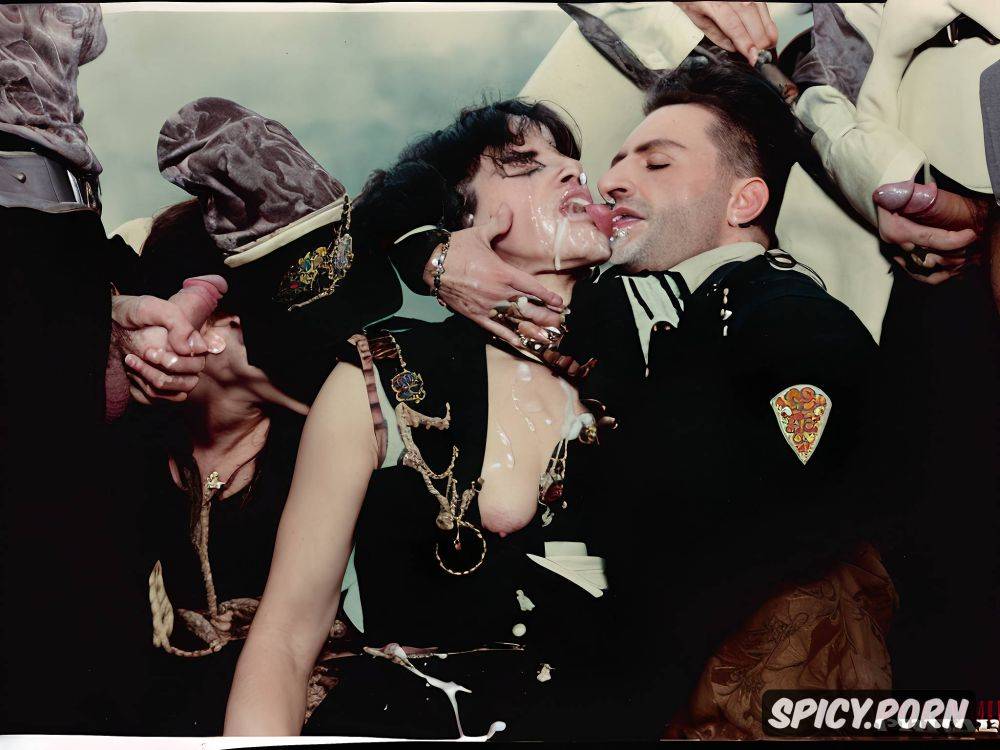 real natural colors expressive characters embossed image high quality a cramped drunken naive countess swallows too much cum deep inside in neck from the king guardsmen and chokes - #main