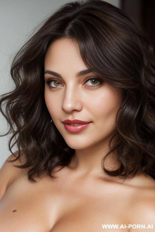 bright brown eyes, full lips - #main