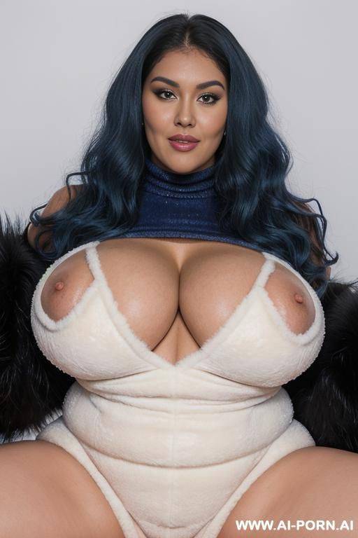 complet fluffy fur bodystockings opening swollen pussy, big winter boots, heavy opposed tits, very heavy implant tits, only fur on bodystockings, sheep suit, ((extremly swollen spread pussy)), big labia pussy - #main