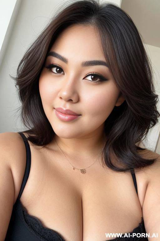 chubby woman, beautiful face, round face, - #main
