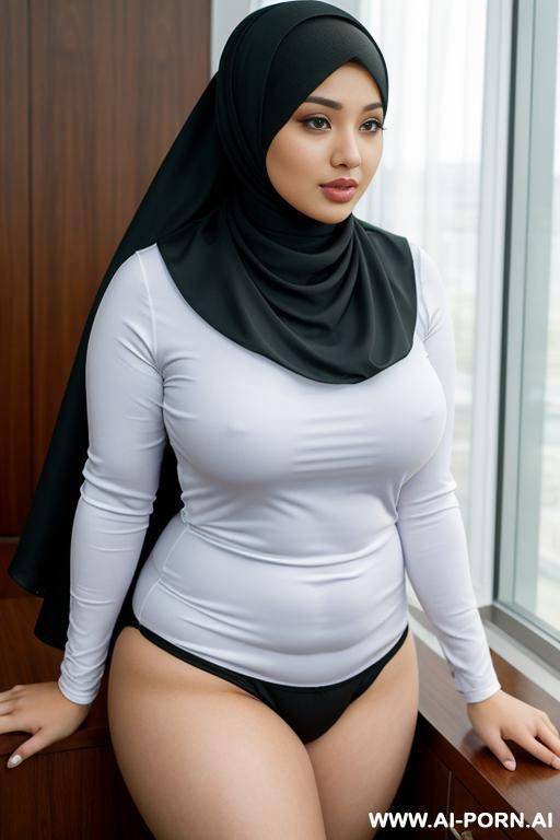 thick hijab - #main