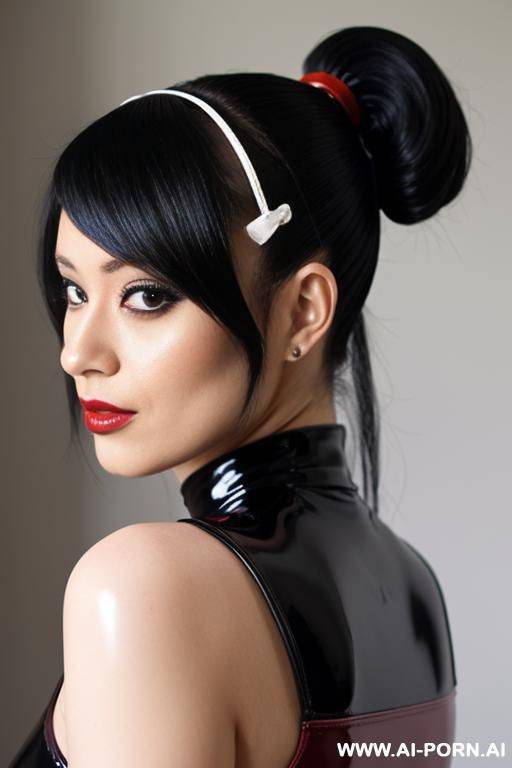 latex, harlequin, japanese, ponytail - #main