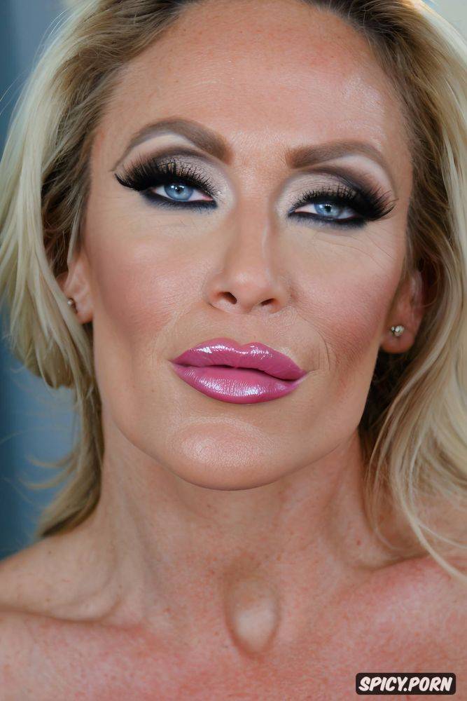 eye contact, bimbo botox lips, elegant classy milf, anna galvin - #main