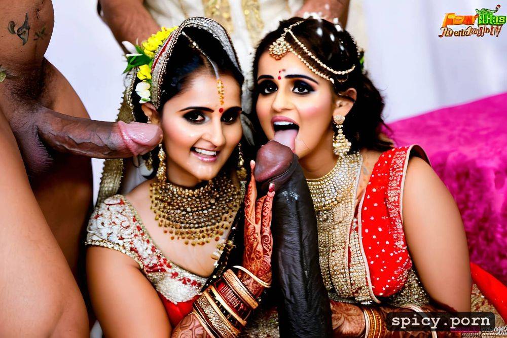 standing sania mirza bride in public takes a huge black dick in the mouth and giving blowjob - #main