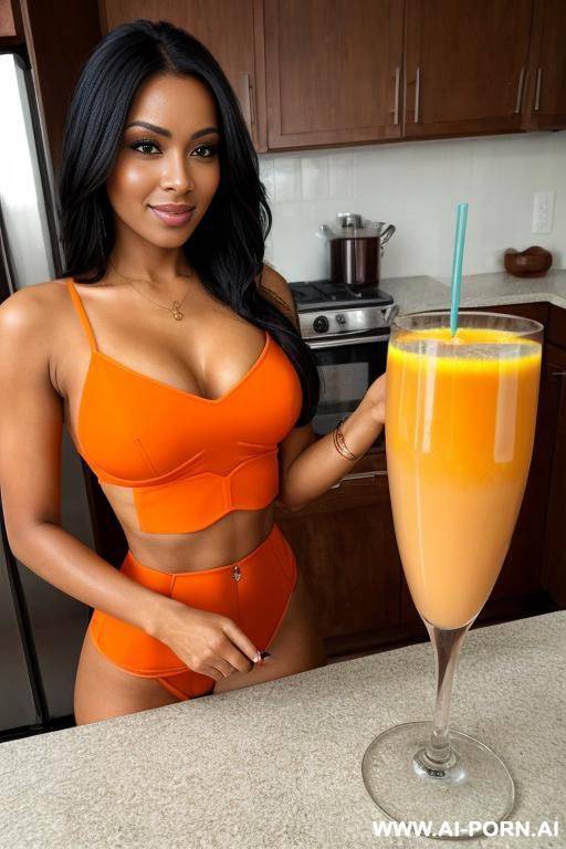 drink orange juice - #main