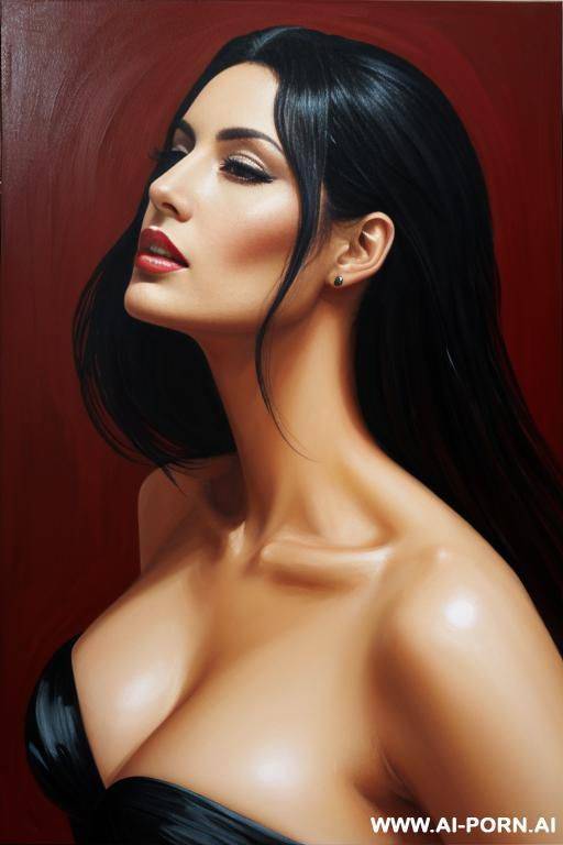 woman painting - #main
