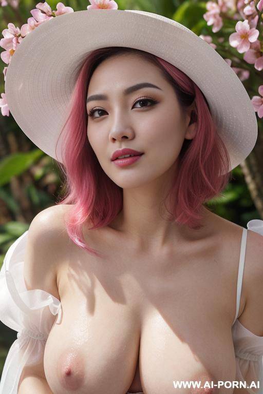 winter background, (pallid white skin), (reflecting bright skin), (short messy hair), (closeup portrait), pin-up style , (ultra detailed), (smirk with closed lips), (side view, looking into camera), - #main