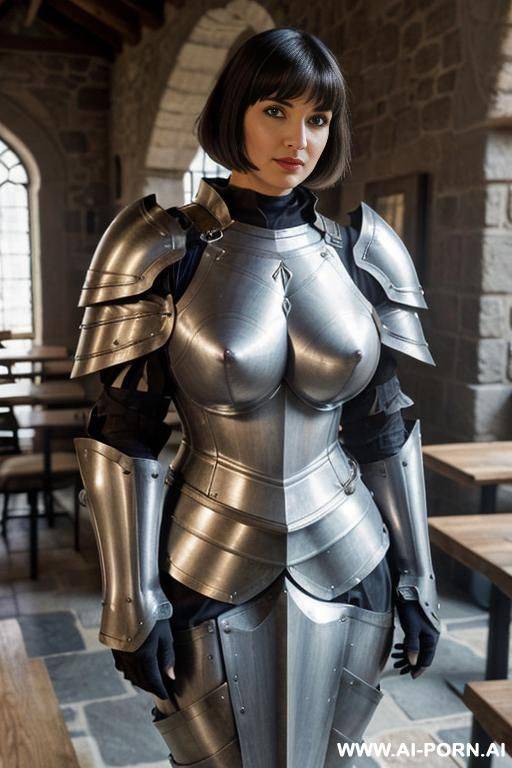 (((fully clothed in a armor outfit))), gigantic breasts, massive breasts, extremely gigantic boobs, perfectly round firm butt, big lips, perfect breasts, aroused, elegant hips, tapered waist, gigantic - #main