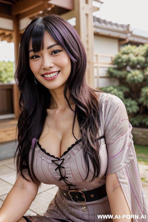 close! immersive expression. gothy milfy japanese hooker. long loose wavy purple hair. closeup in decent clothes. she is naturally tanned. real-life sei-ra sodes-hiro! in an arousement park. it seems as if she closely teases me. - #main