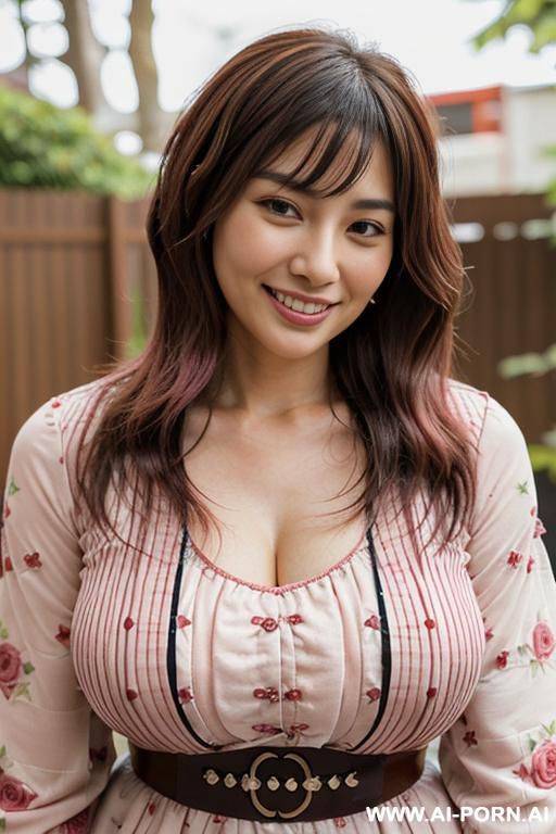 close! immersive expression. lovingly boastful japanese hooker. long loose wavy purple hair. closeup in decent clothes. she is naturally tanned. real-life sei-ra sodes-hiro! in an arousement park. it seems as if she closely touches me. - #main