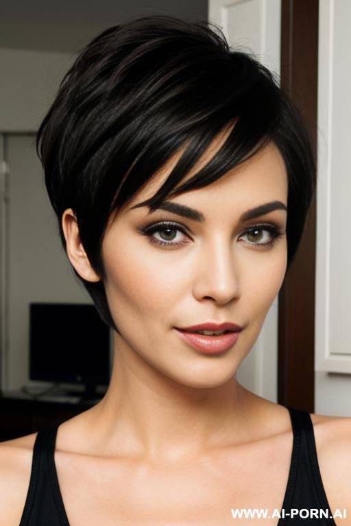 short hair - #main