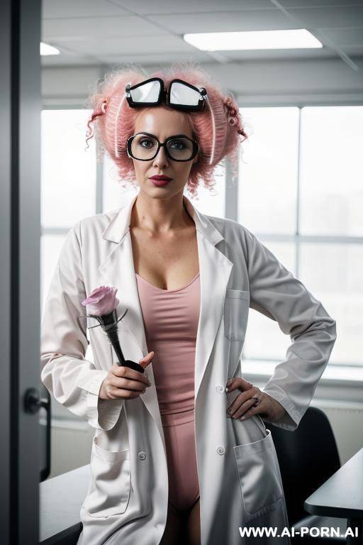 white lab coat science room - #main