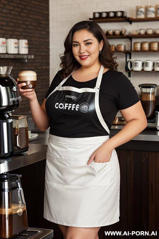 tight apron, very fat, round wide body, fat legs, gorgeous eyes ,( waist), (big lips), enormous ass, ssbbw, rotund body, fat arms, fat face, huge belly, wide ass - #main