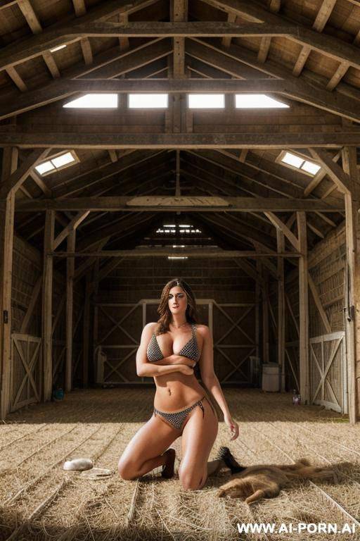 professional grade photo, full-realistic photo, full-realistic sexy womans, kneeling, showing off their pussies - #main