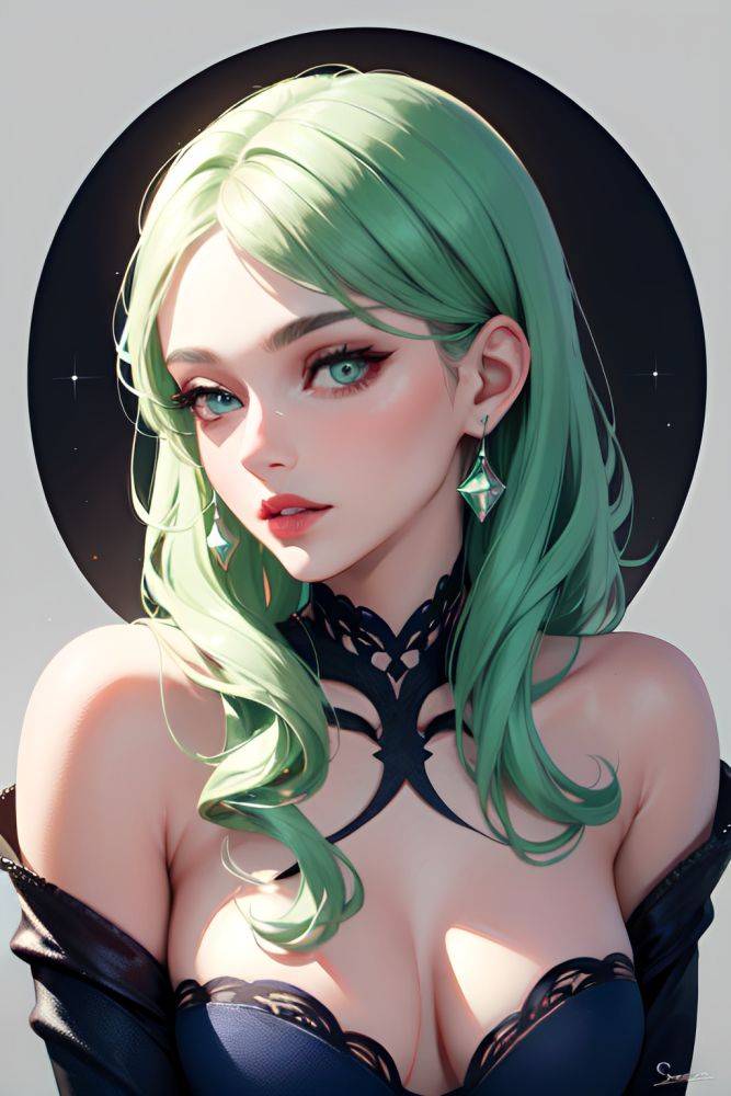 Anime Skinny Huge Boobs 80s Age Happy Face Blue Hair Bobcut Hair Style Light Skin Illustration Desert Close Up View Massage Latex 3667171926442413420 - AI Hentai - #main