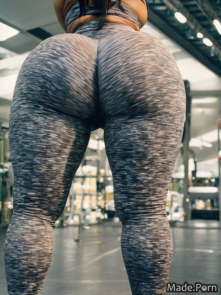 Made woman yoga pants irish thick thighs close up big ass AI porn - #main