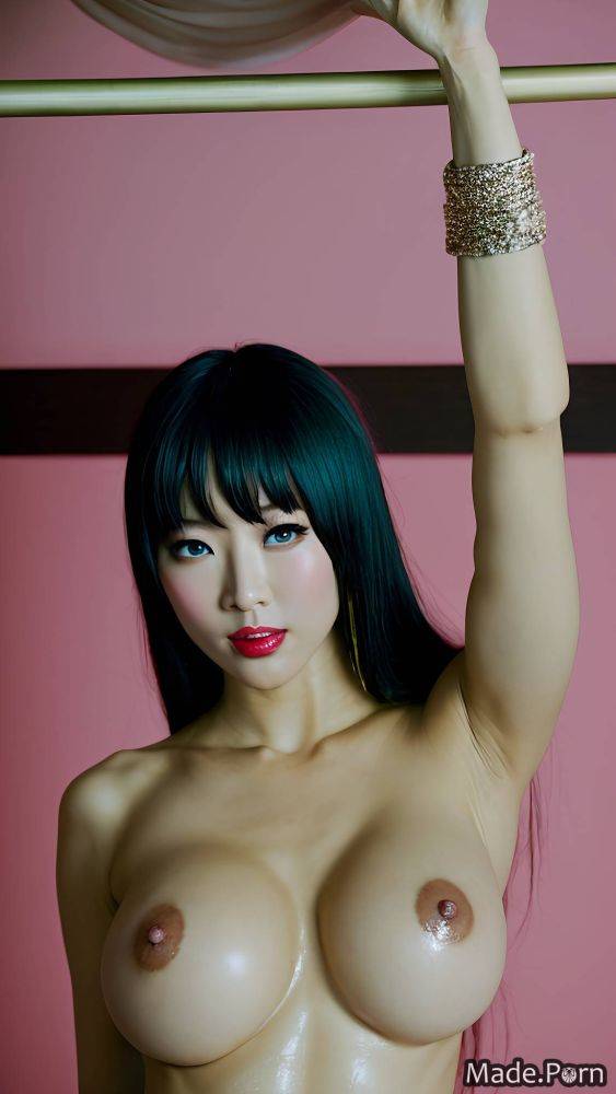 Humping oiled body photo studio big hips lipstick big cock muscular AI porn - #main
