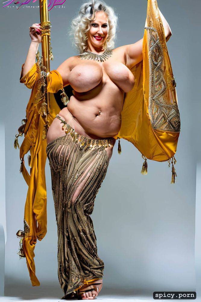 massive boobs color photo ultra realistic beautiful bellydance costume - #main