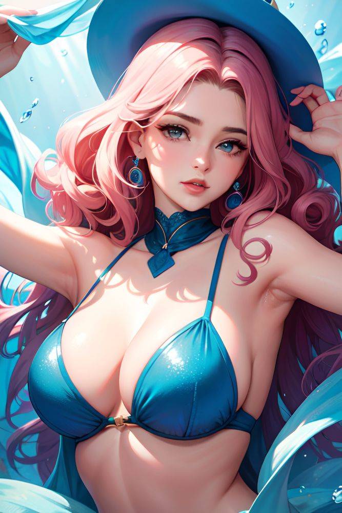 Anime Busty Small Tits 40s Age Seductive Face Green Hair Slicked Hair Style Light Skin Comic Cafe Close Up View Bending Over Bathrobe 3665548431460597000 - AI Hentai - #main