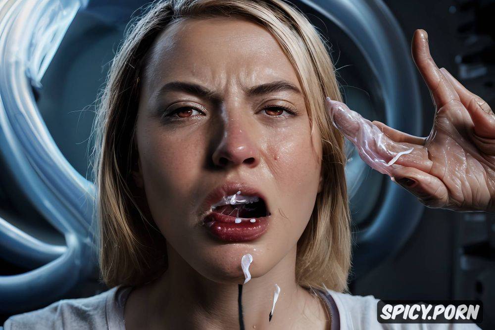 open mouth spermshot very much sperm shaved pussy cumshot inside mouth - #main