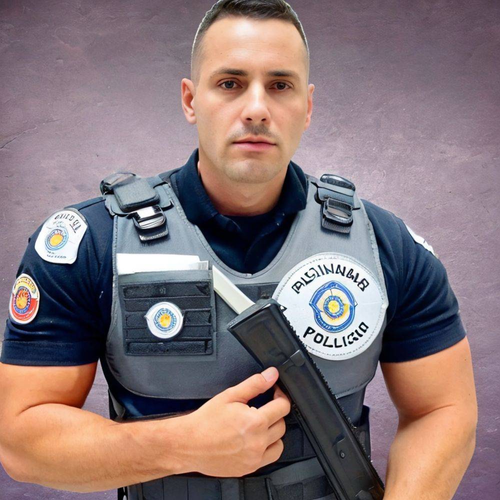 Brazilian male police uniform018Style LoRA019 - v2.0 Showcase - #main
