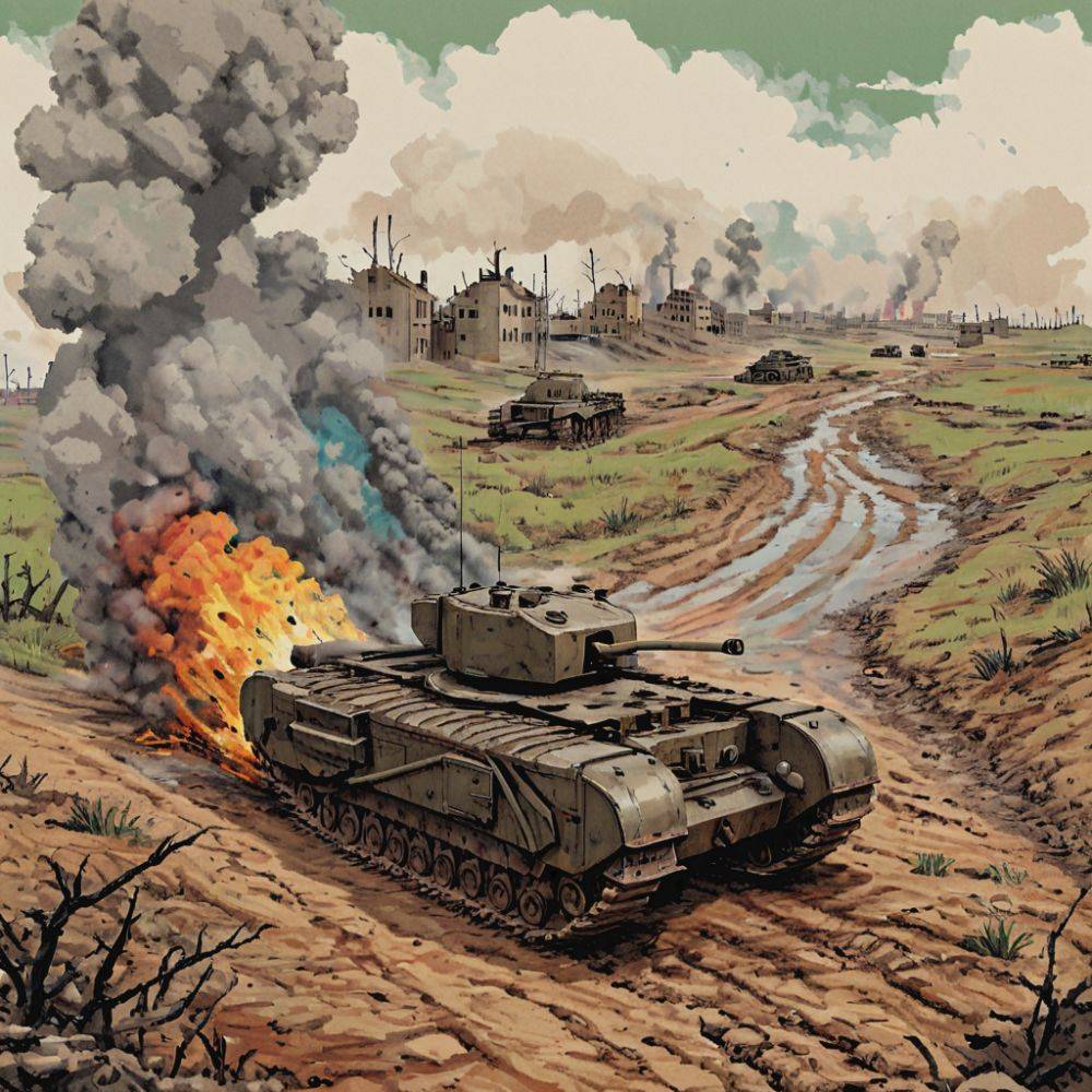 Churchill Tank (SDXL) - Churchill Tank (SDXL) Showcase - #main