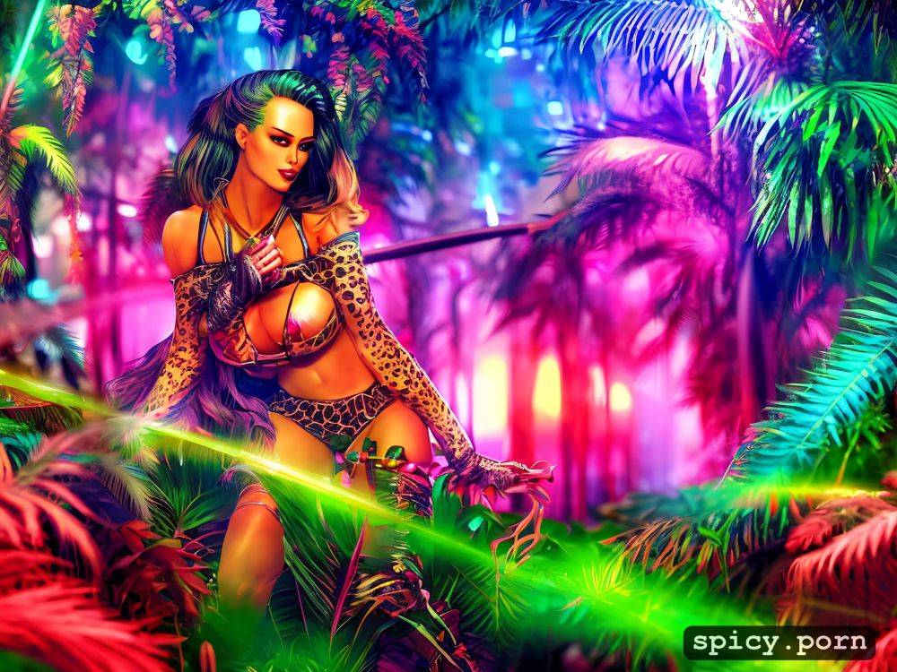 highres highly detailed jungle very colorful hyper realistic - #main