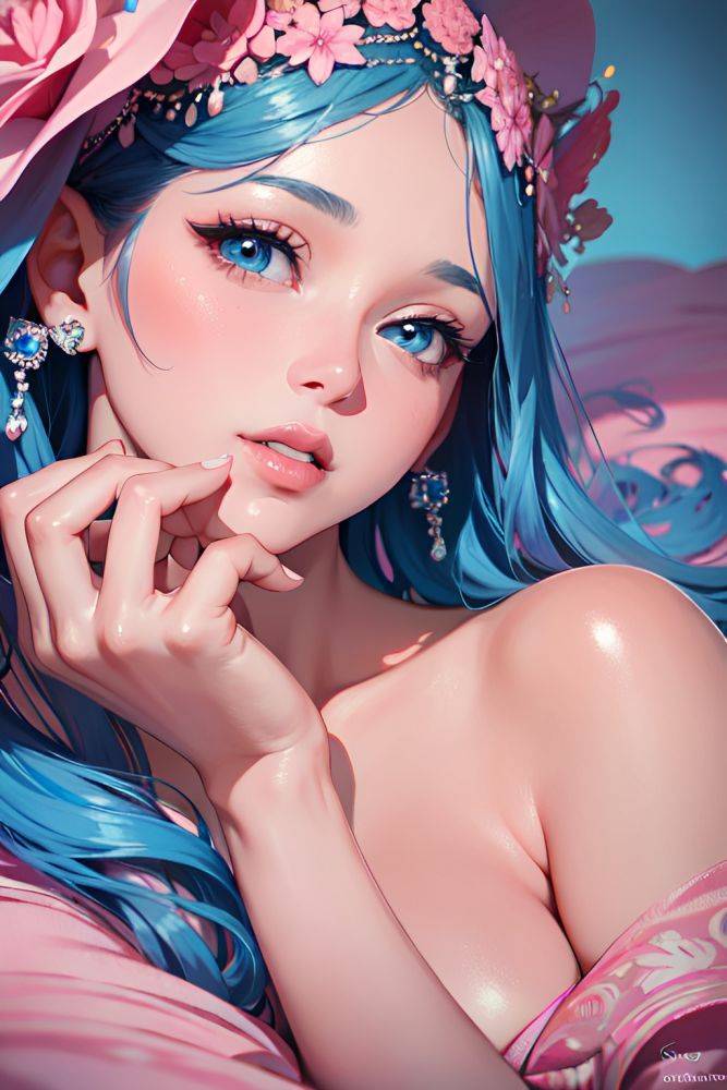 Anime Skinny Small Tits 80s Age Orgasm Face Blue Hair Bobcut Hair Style Light Skin Dark Fantasy Tent Front View Eating Geisha 3669239953363324464 - AI Hentai - #main