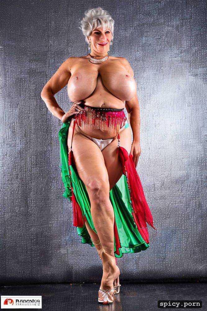 massive boobs color photo ultra realistic beautiful bellydance costume - #main
