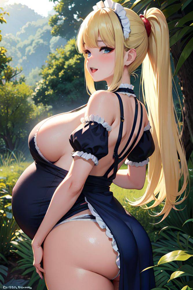Anime Pregnant Small Tits 60s Age Ahegao Face Blonde Bangs Hair Style Light Skin Soft + Warm Jungle Back View Gaming Maid 3669788850173871735 - AI Hentai - #main